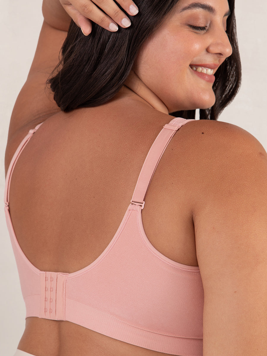 Shapermint Essentials Hook & Eye Wireless Straps Bra