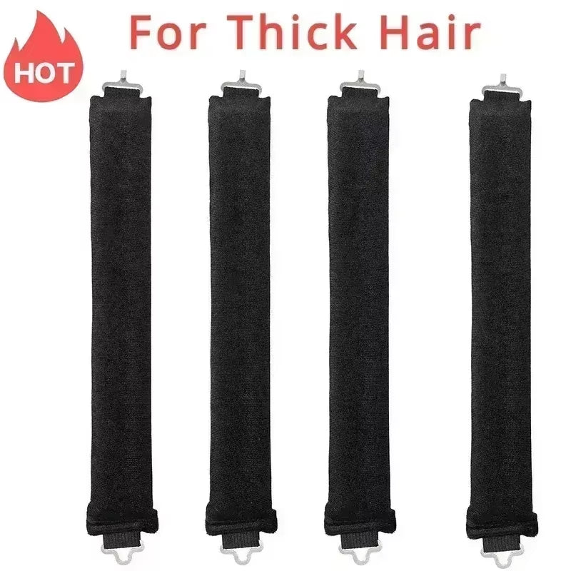 Heatless Hair Curlers Curling Rod Headband No Heat Hair Rollers Lazy Curls with Hook Sleeping Soft Flexi Rods Hair Styling Tools