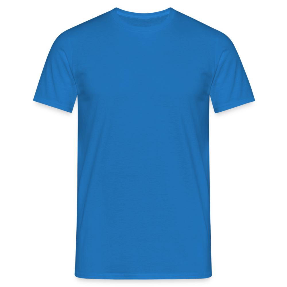 Männer T-Shirt - Royalblau